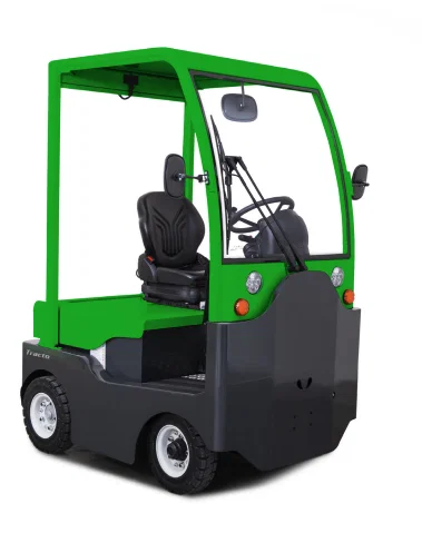 CESAB TE80 electric tractor - 4-wheel model in warehouse | Prins Maasdijk