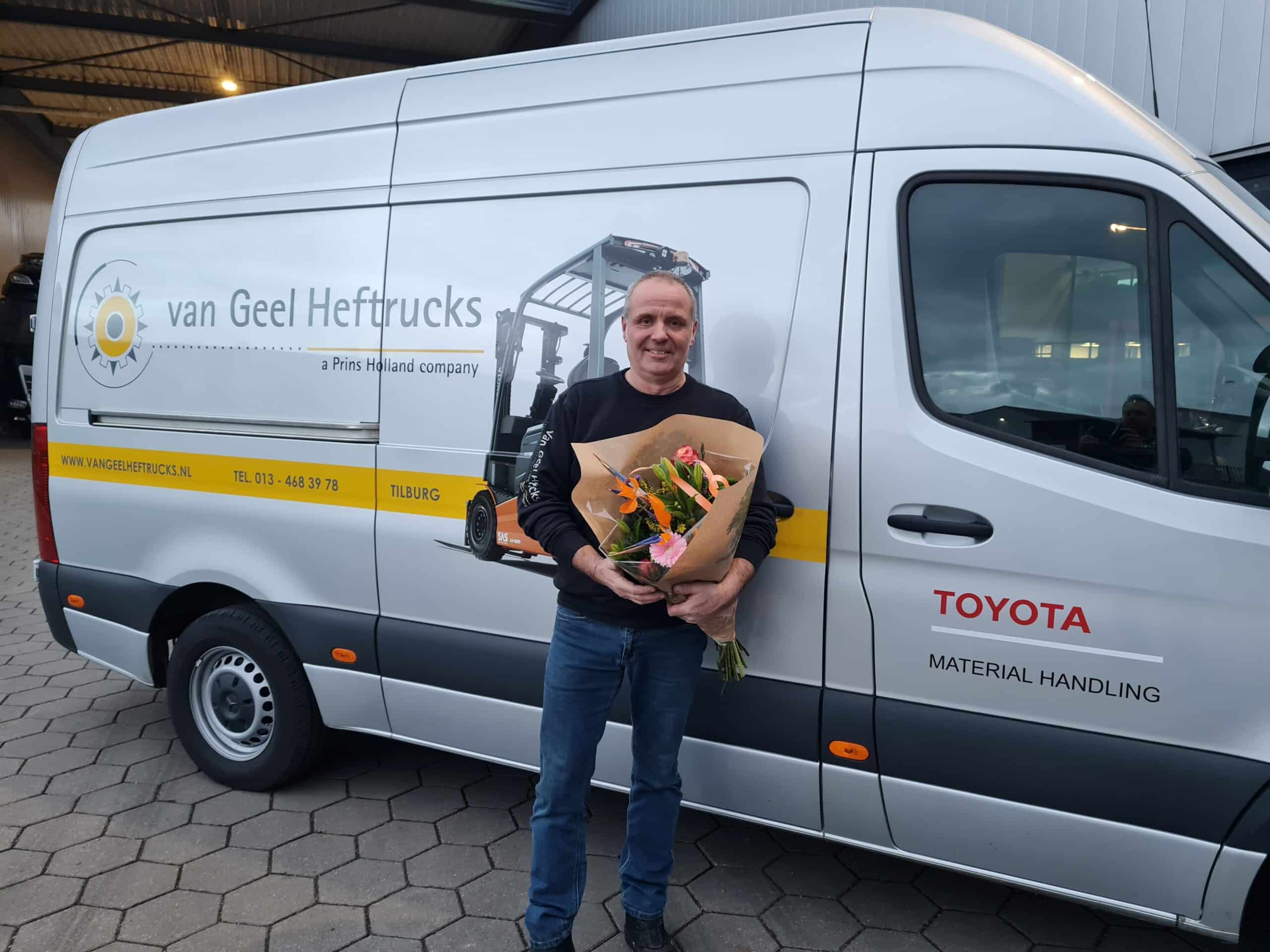 Joop de Graaff - 25 jaar in dienst!