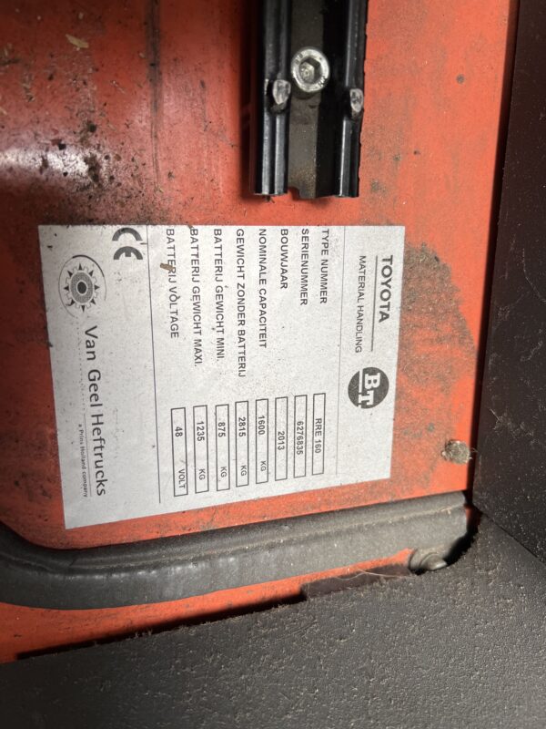 BT RRE160 - Reach truck - Image 4