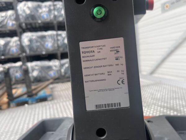 BT HWE100S - Stacker Electric - Image 3