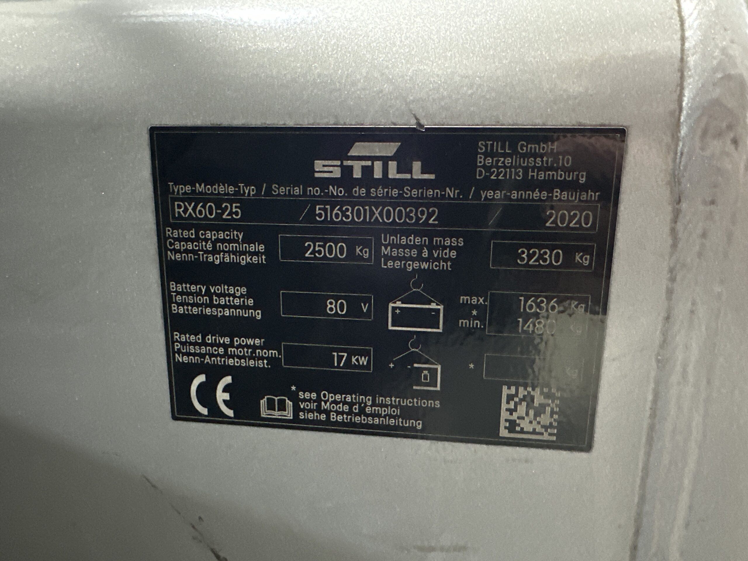 STILL RX60-25 - Forklift Electric - Image 4