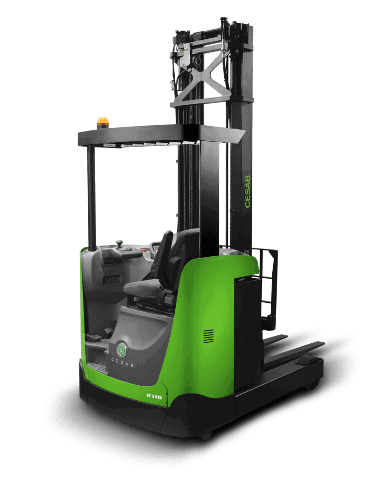 CESAB R100 reach truck - working in narrow aisles | Prins Maasdijk