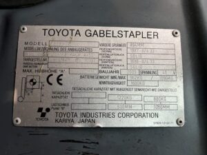 Toyota 8FBMT16 – Toyota 8FBMT16
